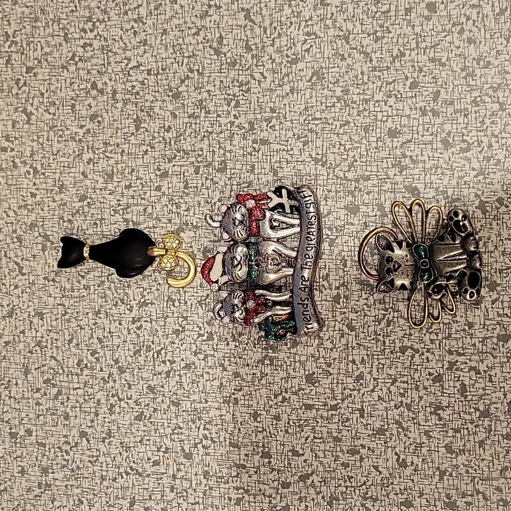 Kitty Cat lapel pins